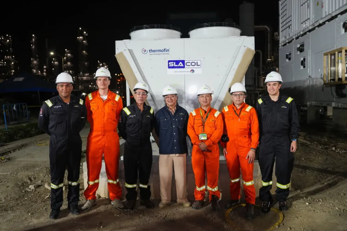 Colombia inaugura la planta de hidrógeno verde más grande de Sudamérica.