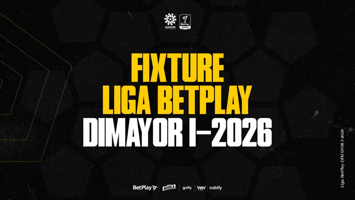 DIMAYOR presenta fixture oficial de la Liga BetPlay I-2026.