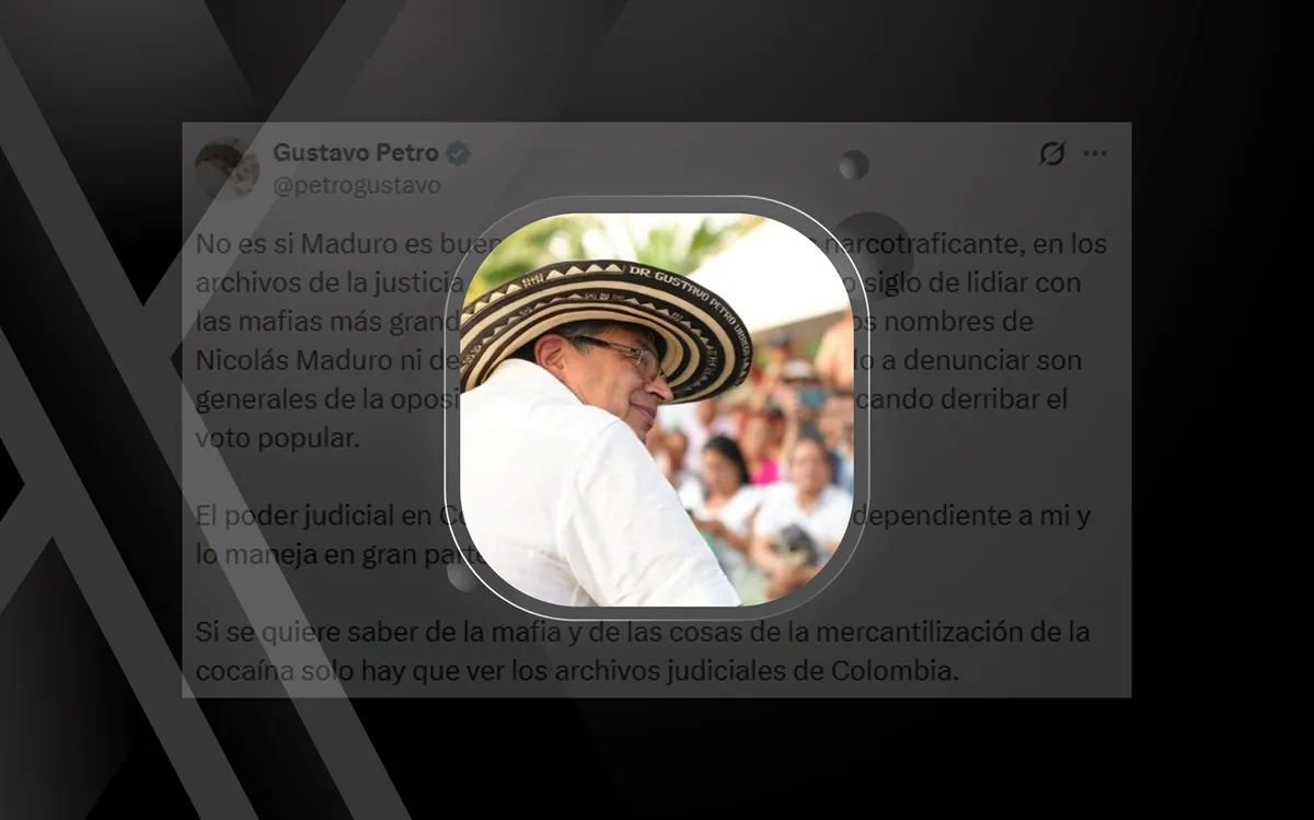 Petro responde a Trump: rechaza acusaciones de narcotráfico y defiende soberanía.