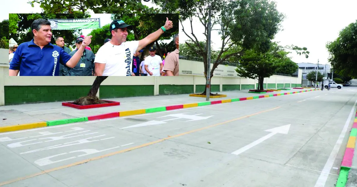 Alcalde Char entrega vías renovadas en Las Palmas para iniciar 2026.